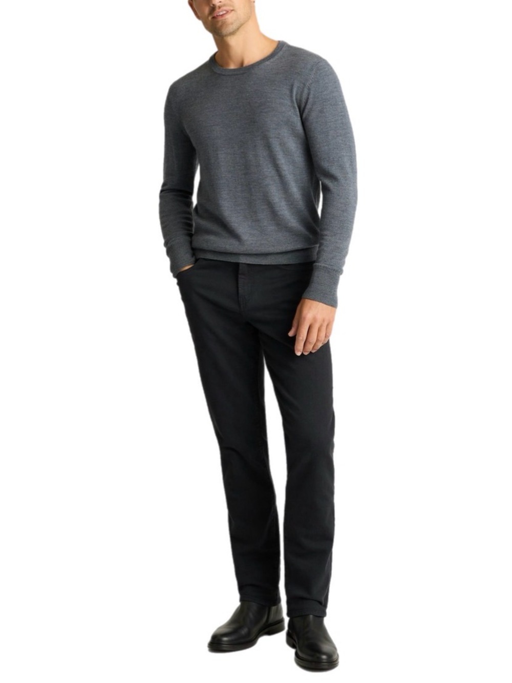 33 x 32 Bonobos Men’s Travel Jeans Slim Jet Black Pants